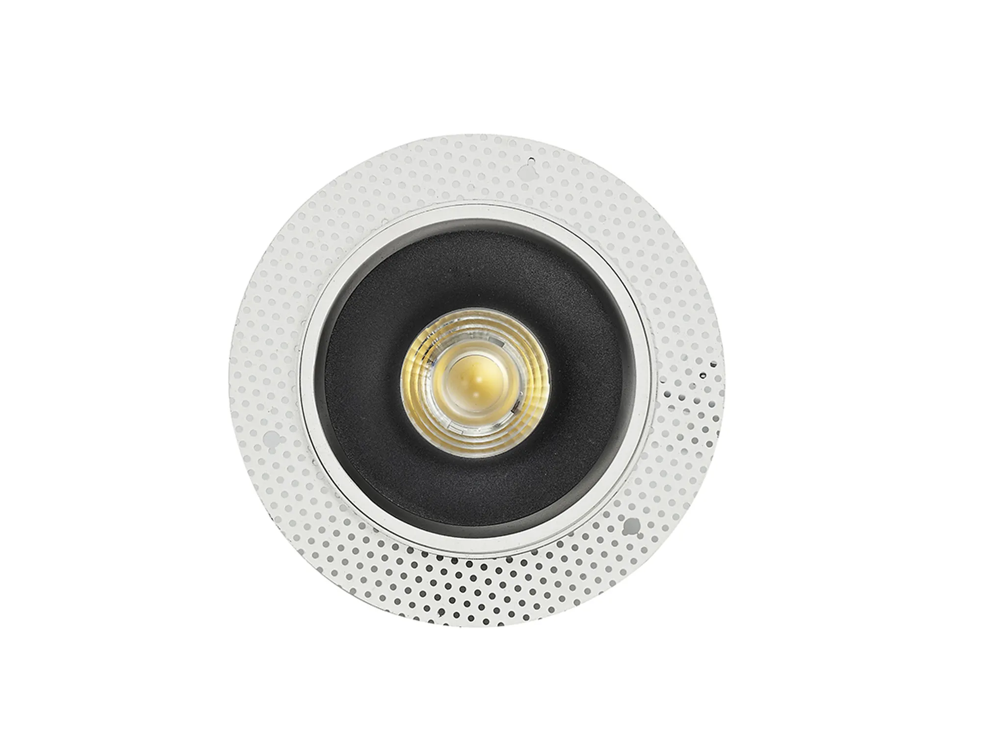 Bolor T 9 Tridonic Powered 9W 3000K 840lm 36° CRI>90 LED Engine White/Black Trimless Fixed Recessed Spotlight, IP20 DM202075  Dlux Bolor T 9